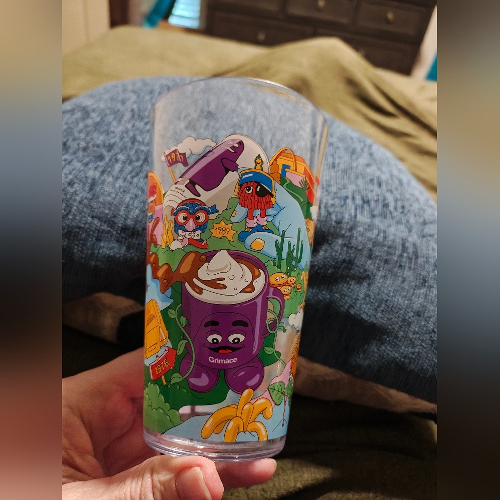 McDonald's Grimace Collectible Cup Unused